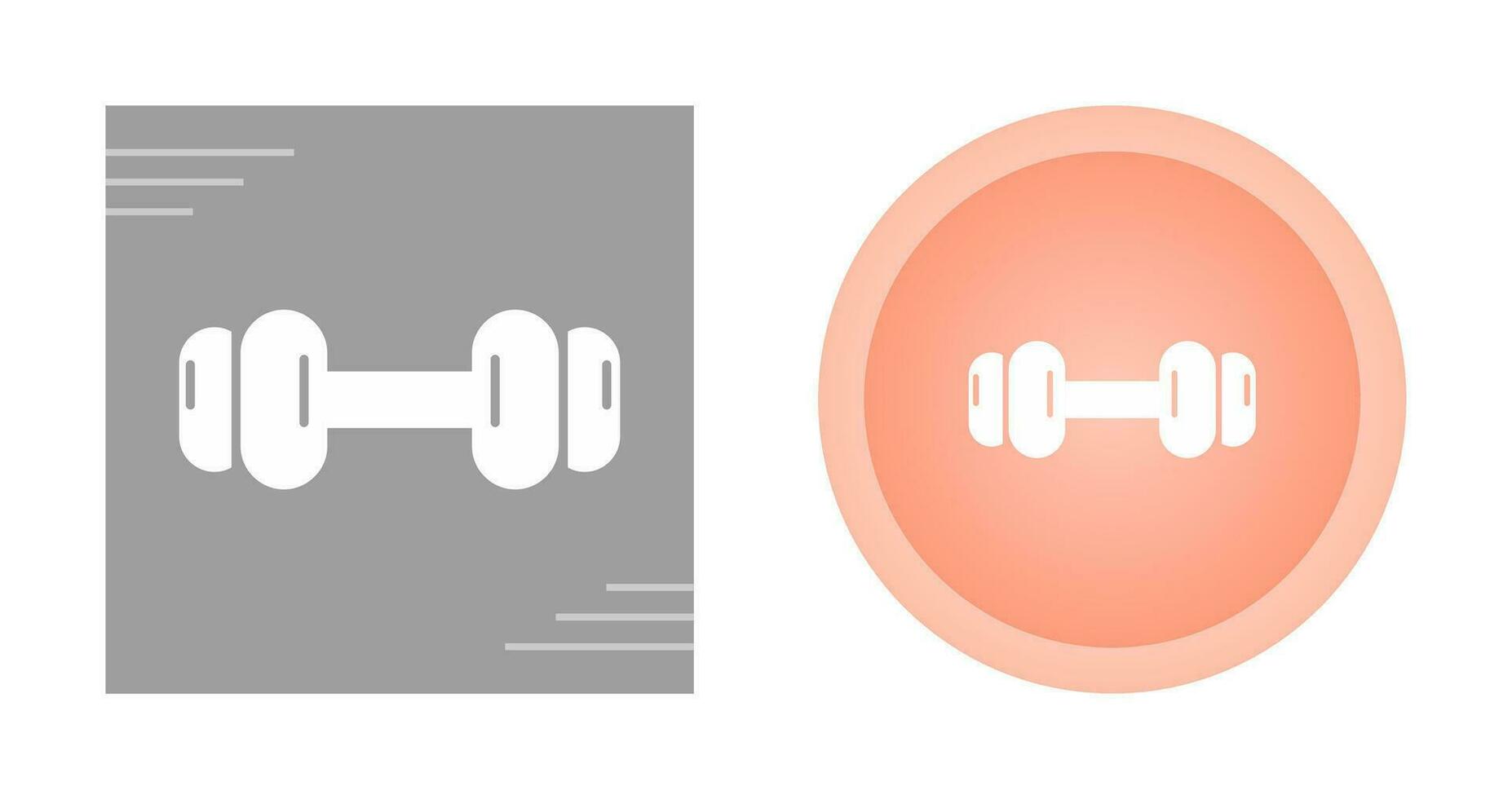 Dumbbells Vector Icon