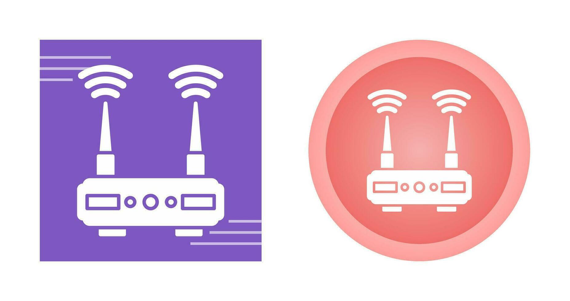 Router Vector Icon