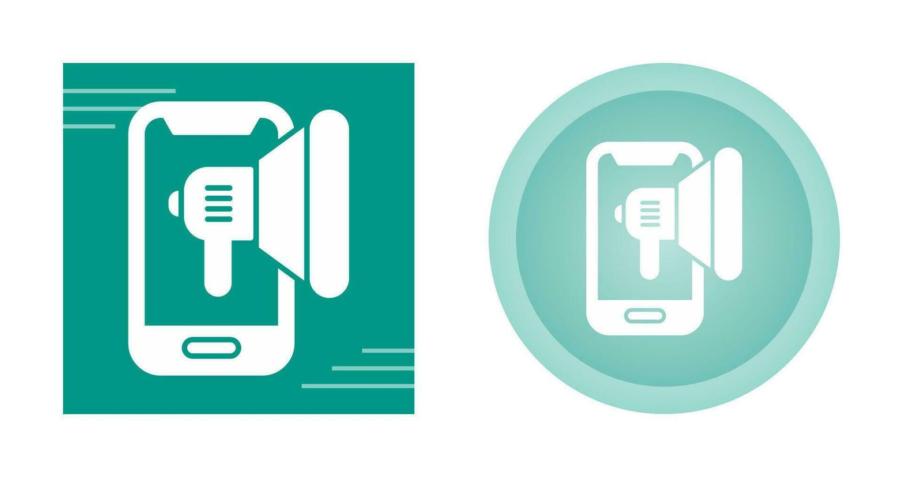 Mobile Marketing Vector Icon