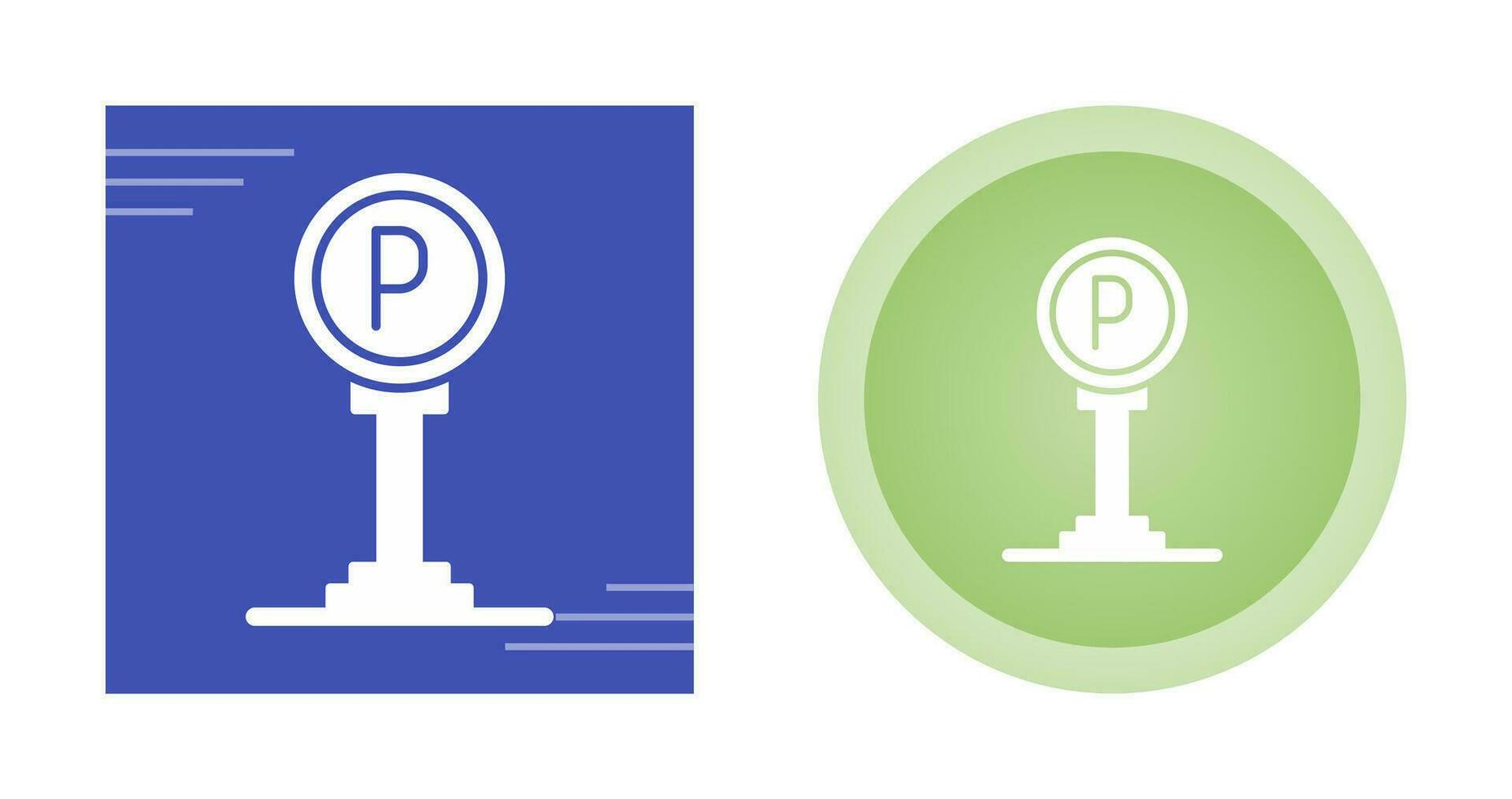 Parking Sign Vector Icon