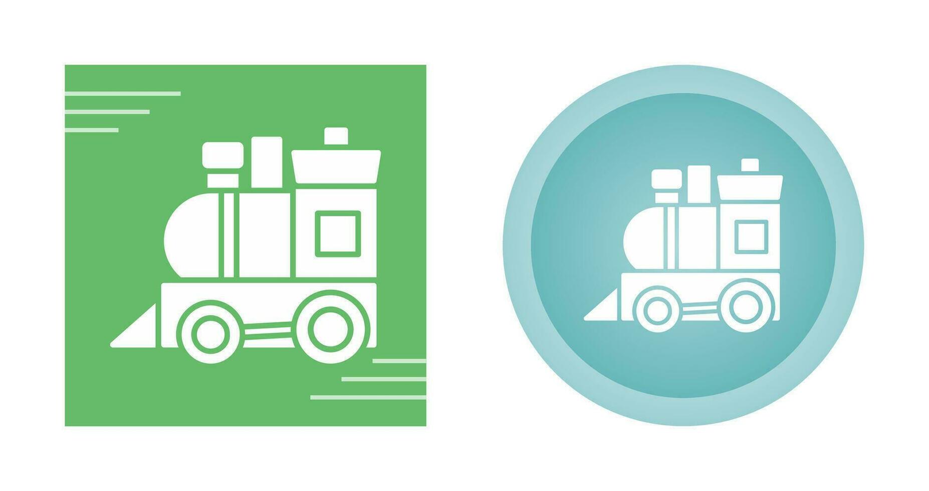 Toy Train Vector Icon