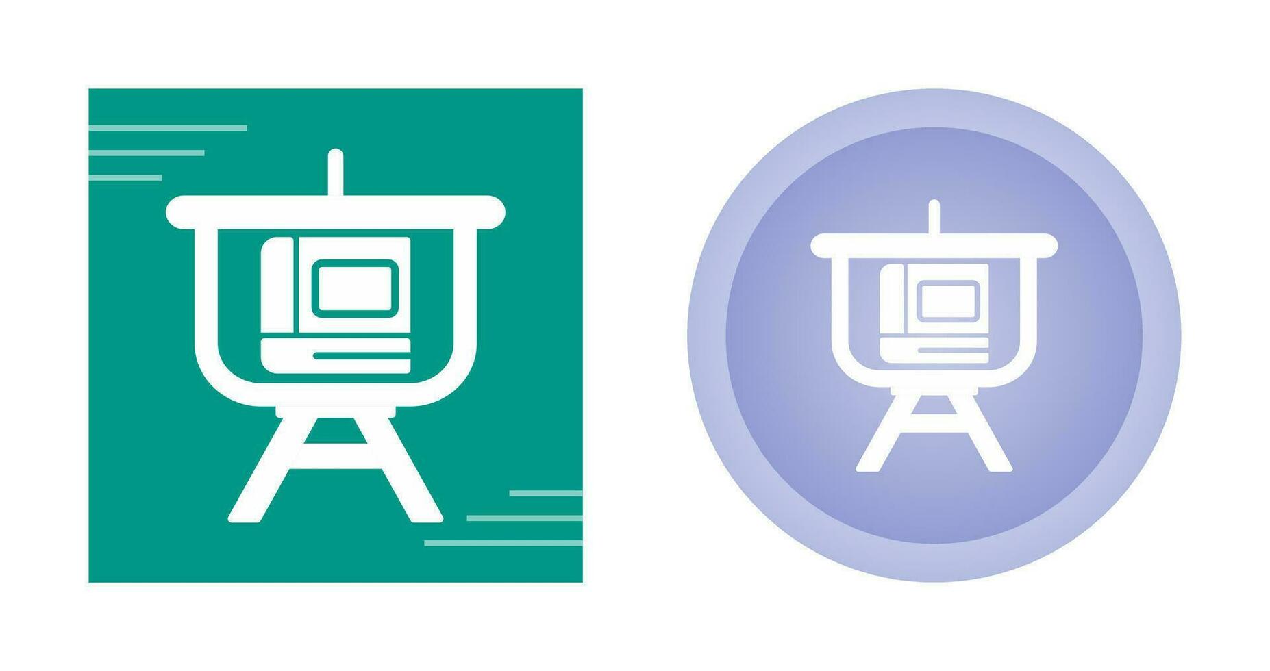 Education Presentation Vector Icon