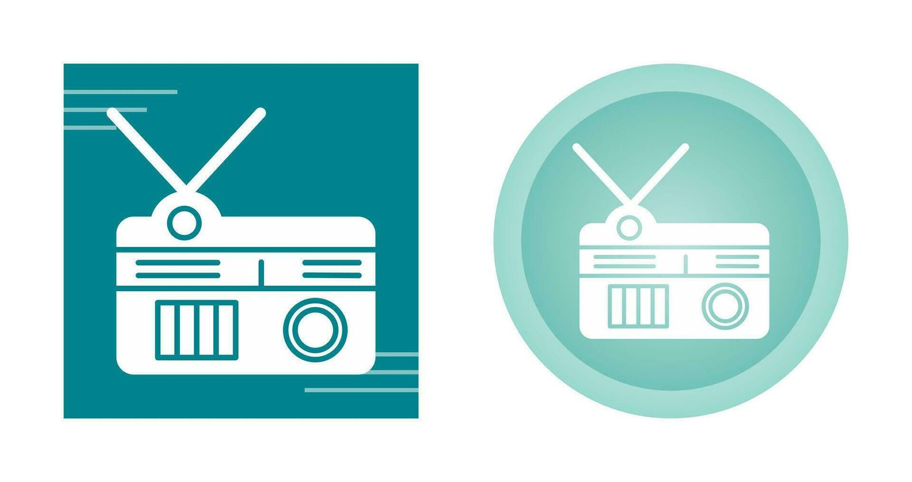 Radio Vector Icon
