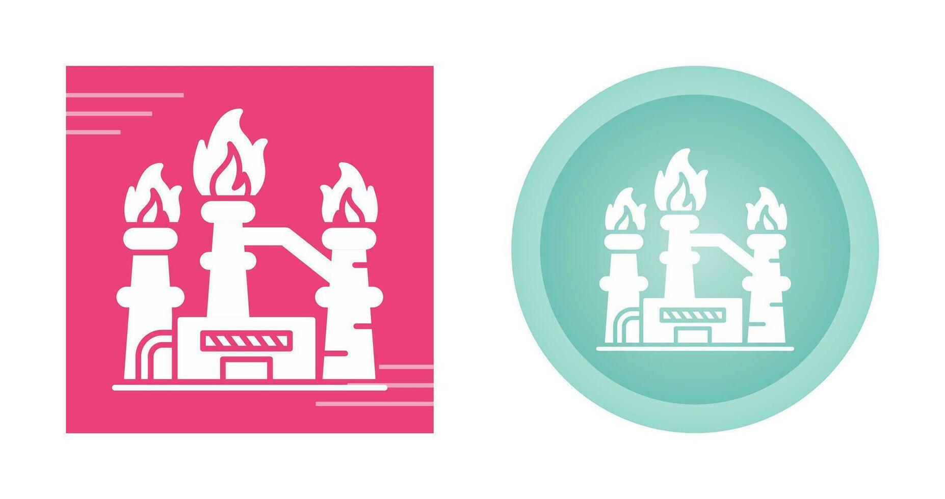 Natural Gas Vector Icon