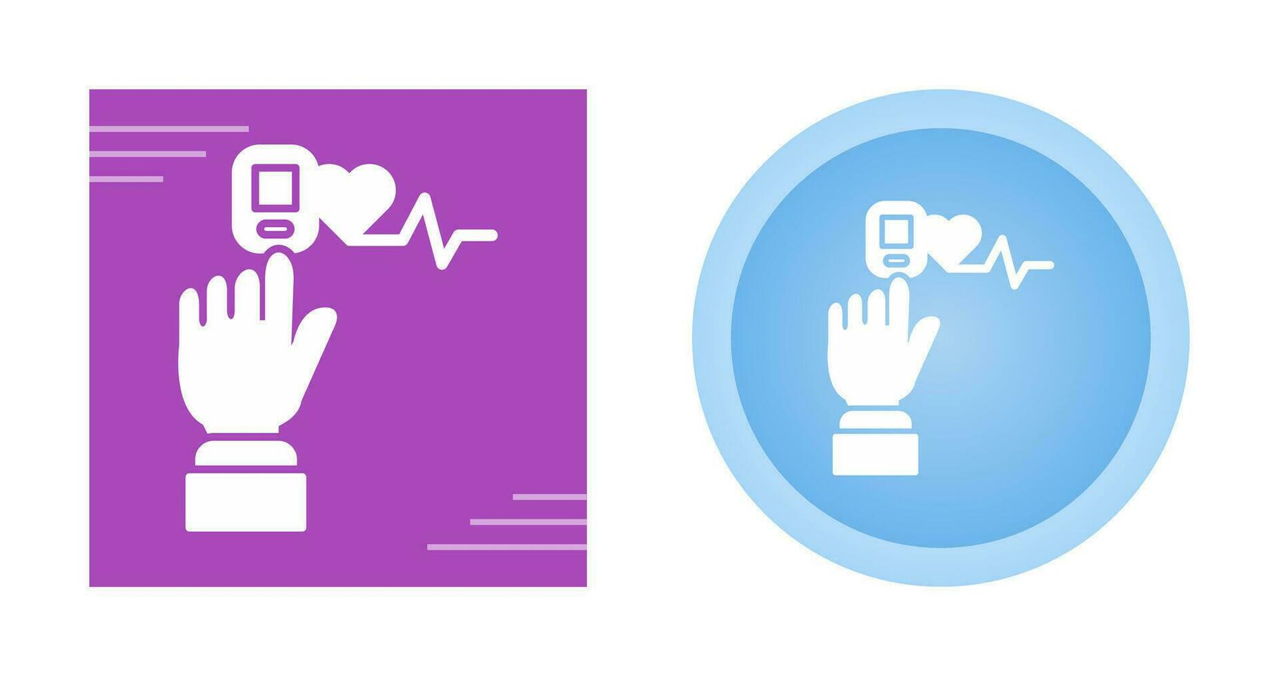 Pulse Oximeter Vector Icon