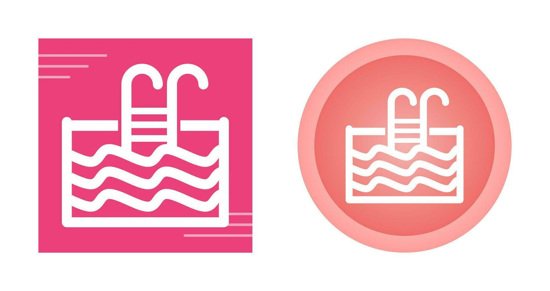 Swimming Pool Vector Icon