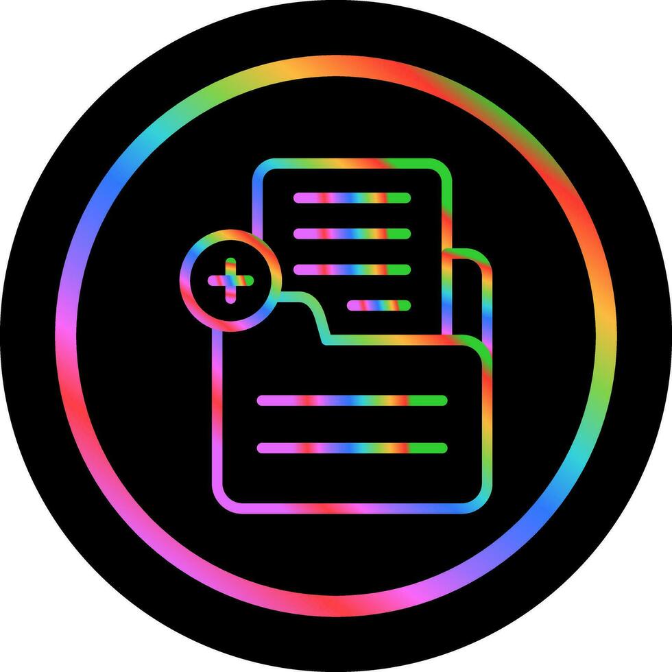 Document Add Vector Icon