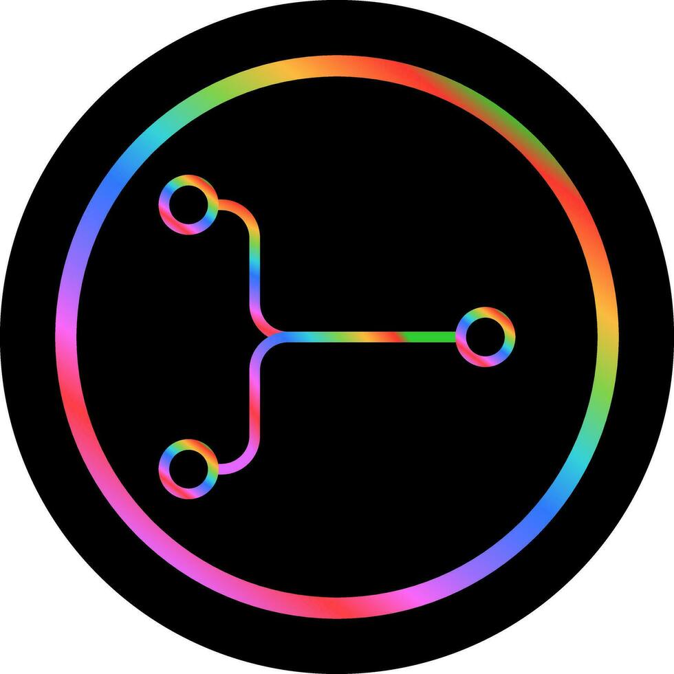 Convergence Vector Icon