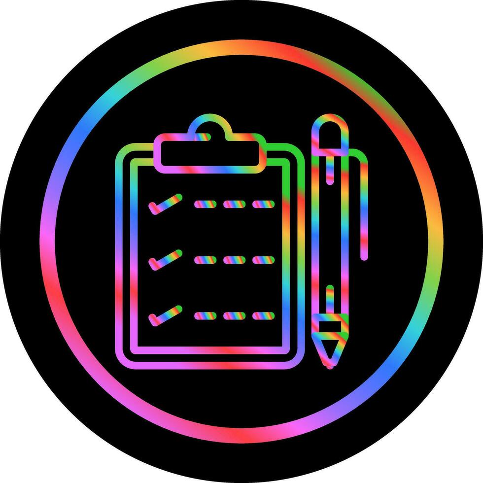 Notepad with pen Vector Icon