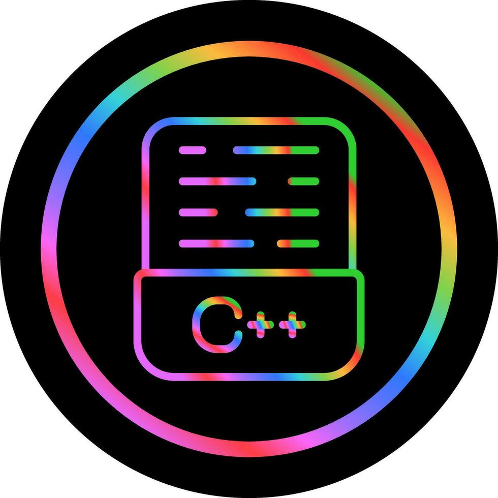 Programming Language Vector Icon