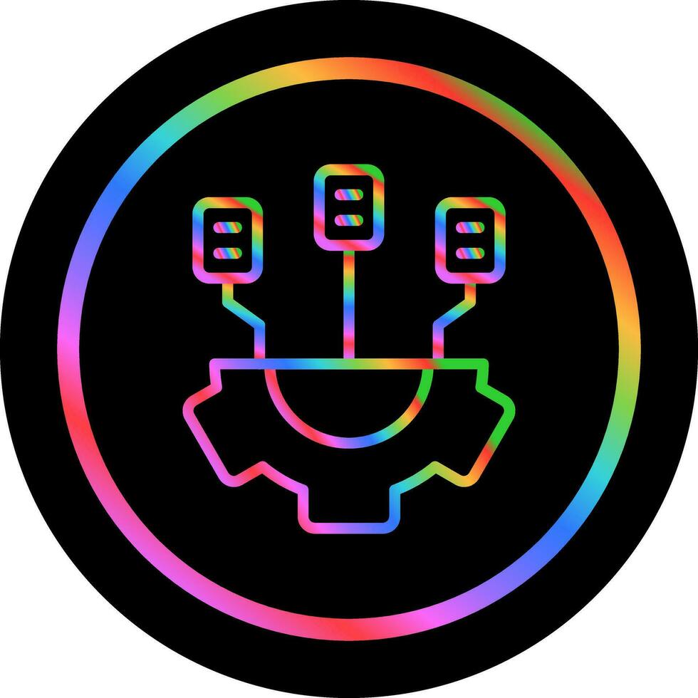Infrastructure as a Service Vector Icon