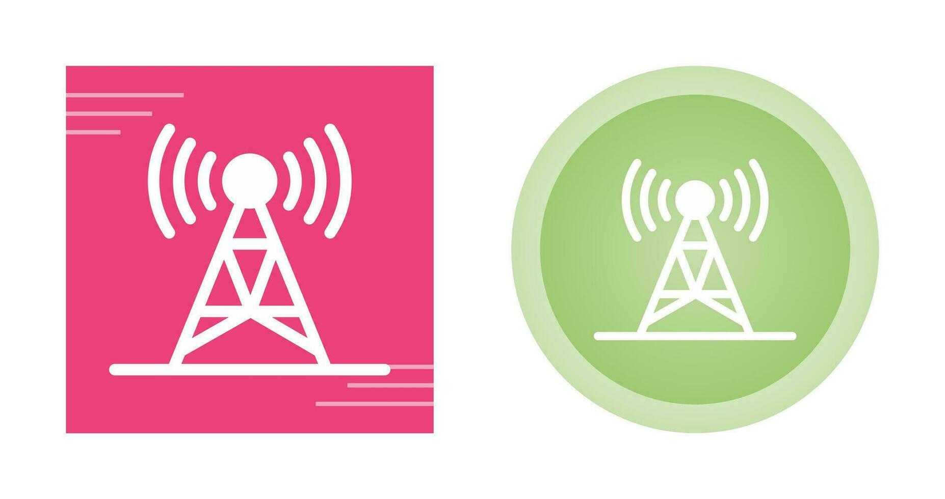 Signal Tower Vector Icon