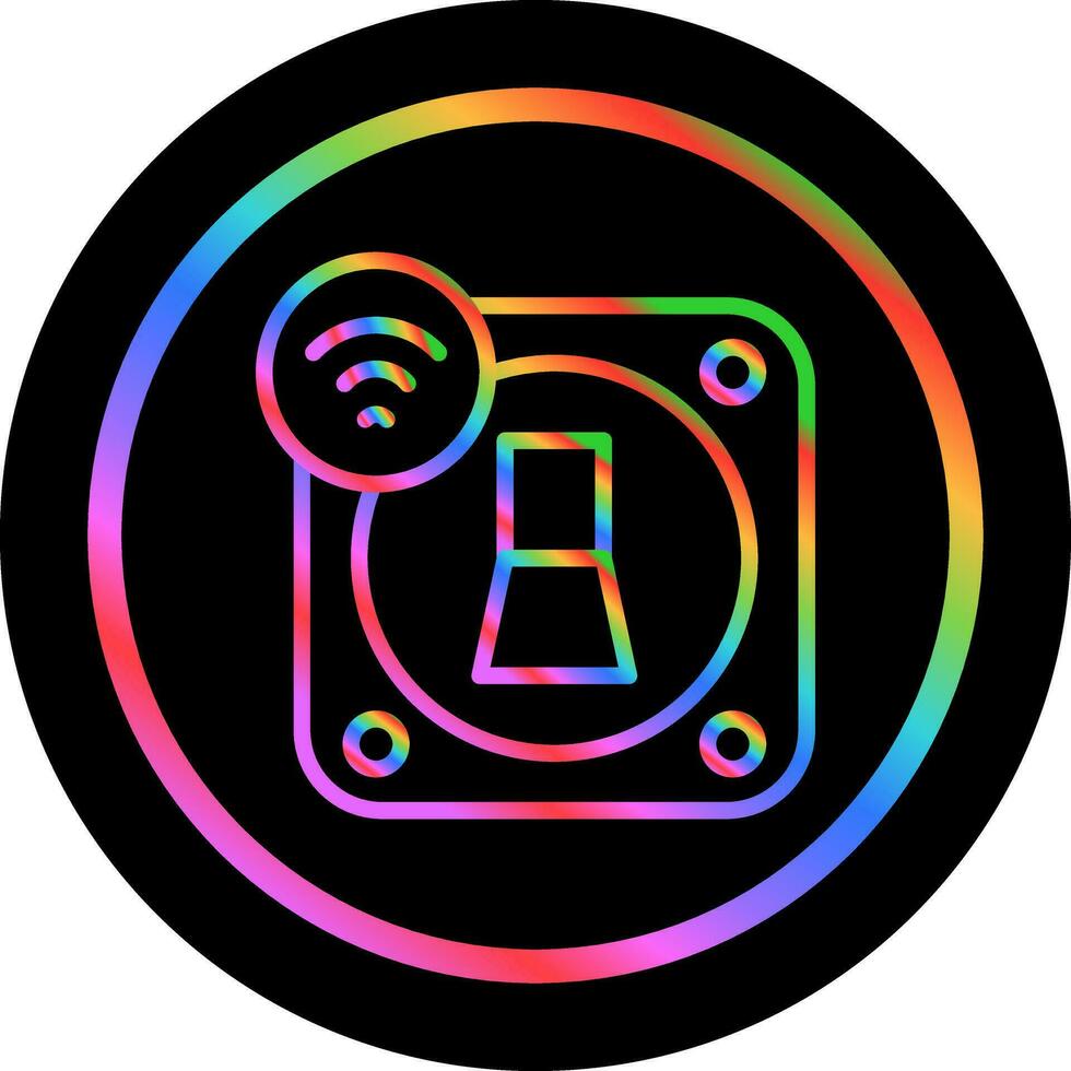 Smart Light Switch Vector Icon