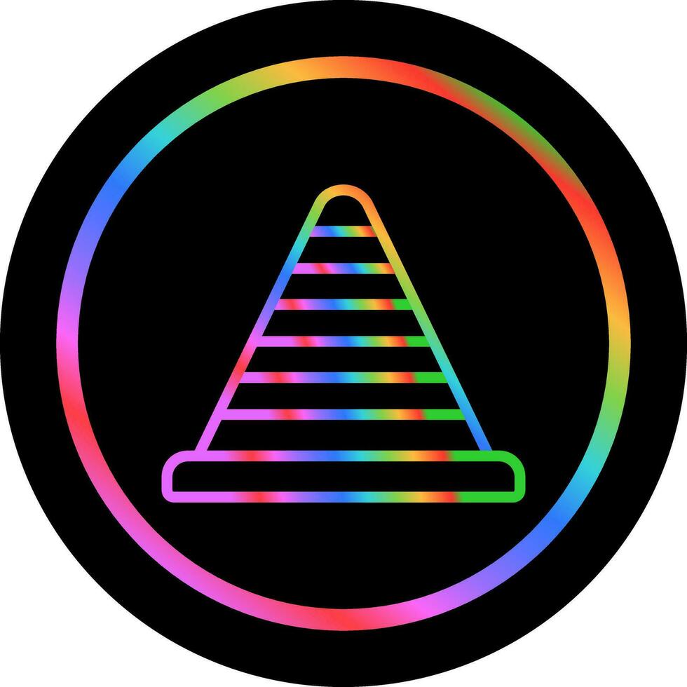 Traffic cone Vector Icon
