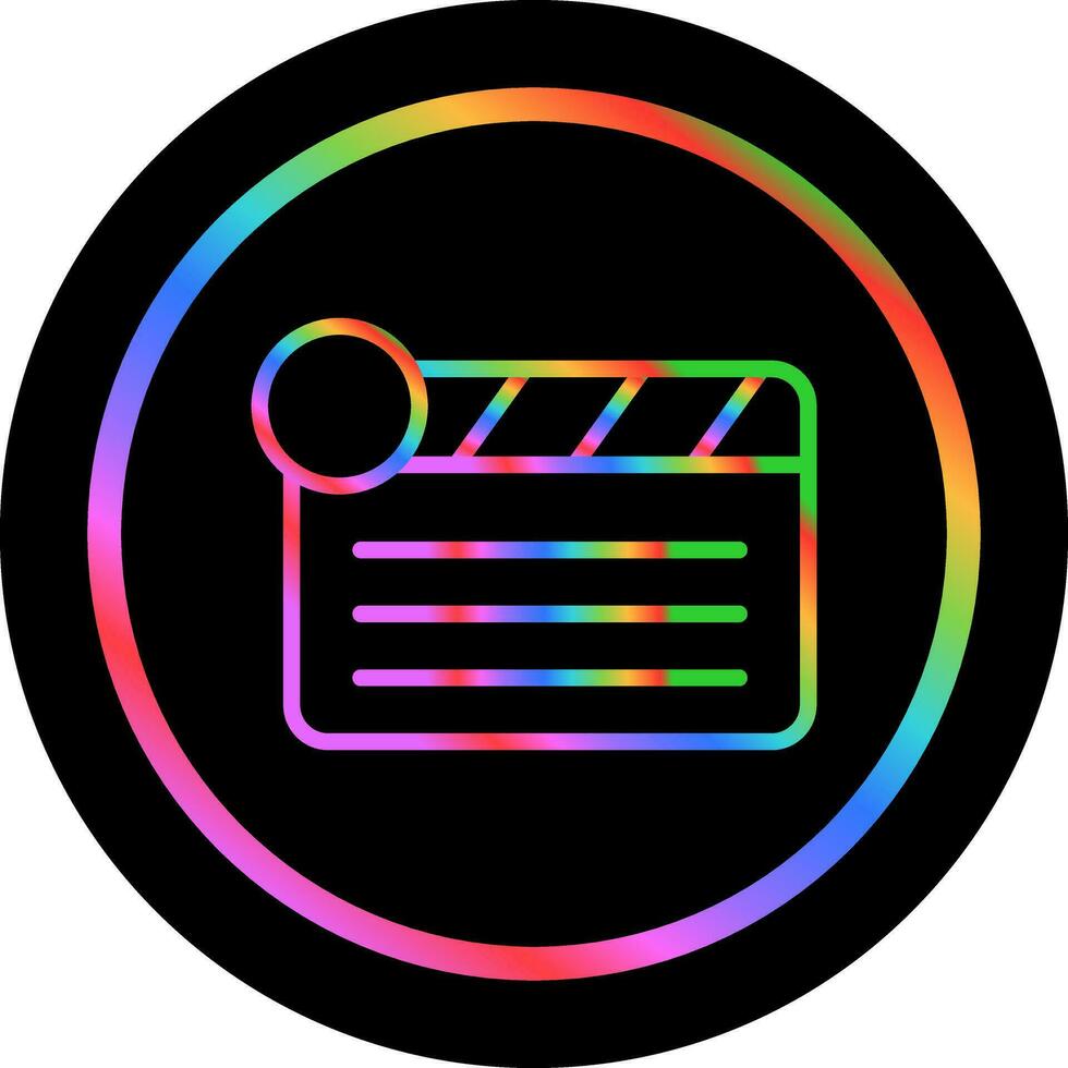 Clapper Board Vector Icon