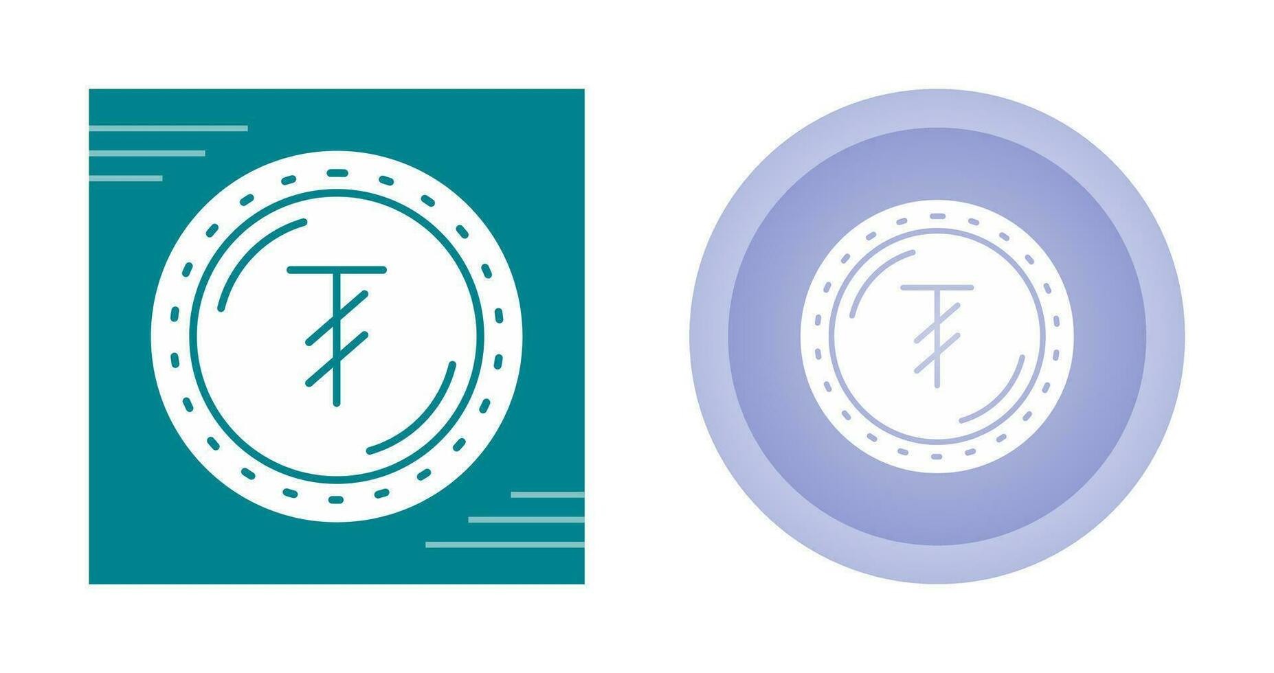 icono de vector de moneda tugrik