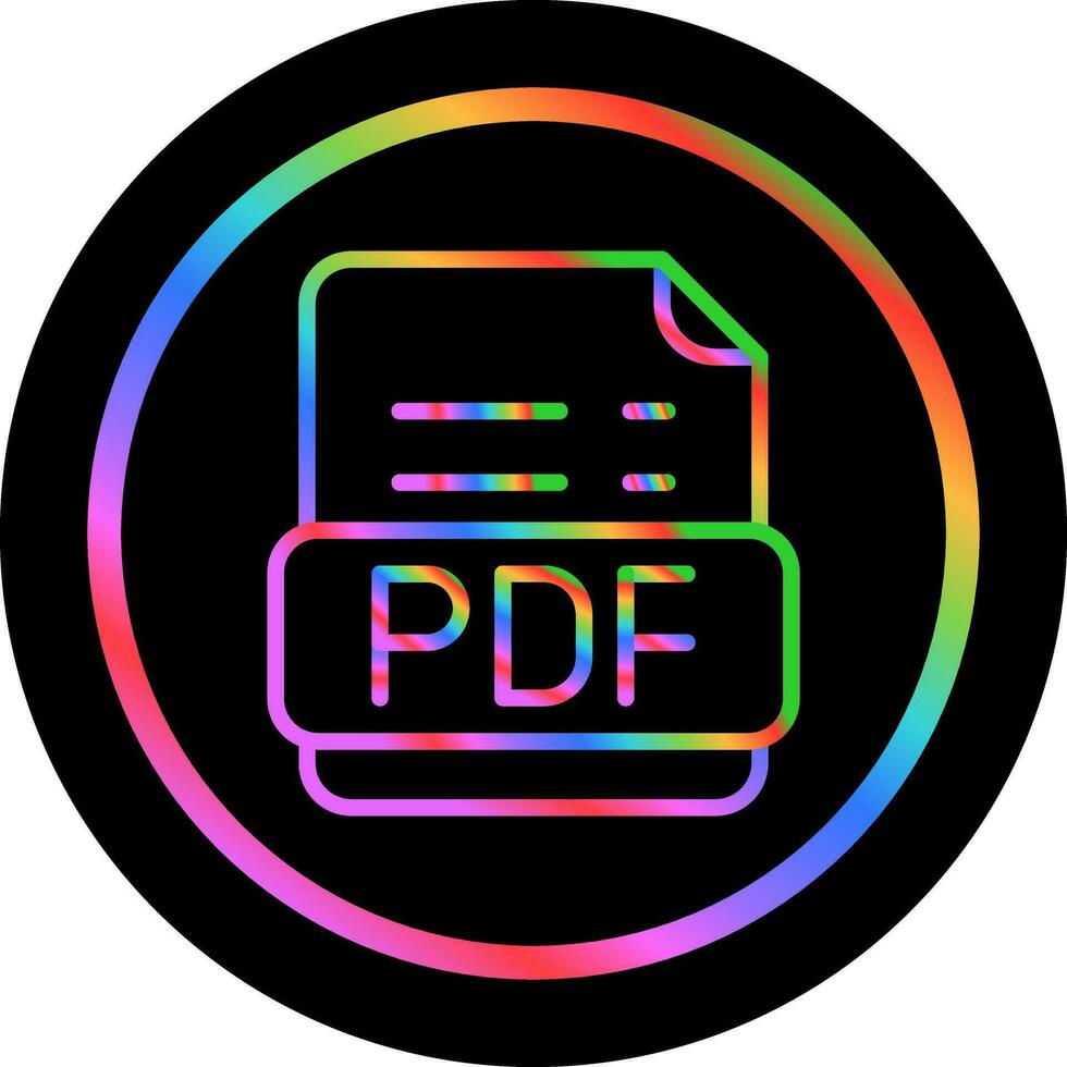 Pdf Vector Icon