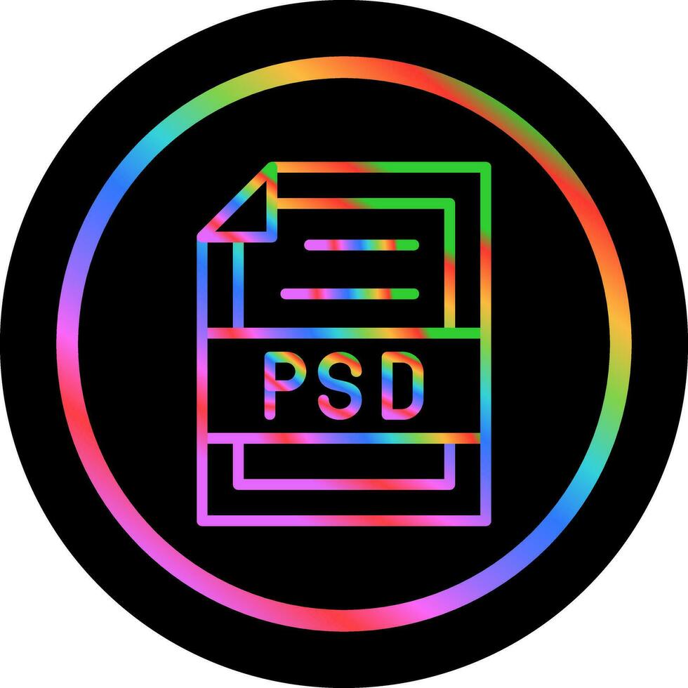 psd archivo vector icono