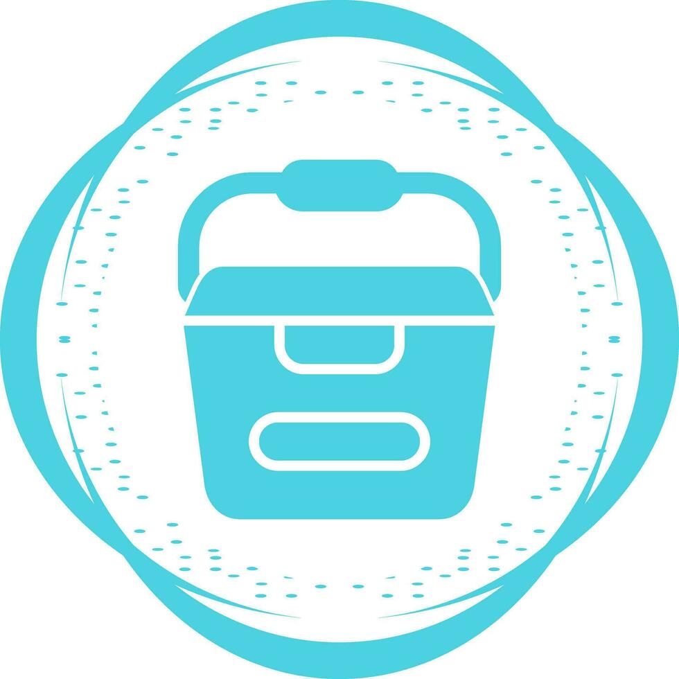 Portable water container Vector Icon
