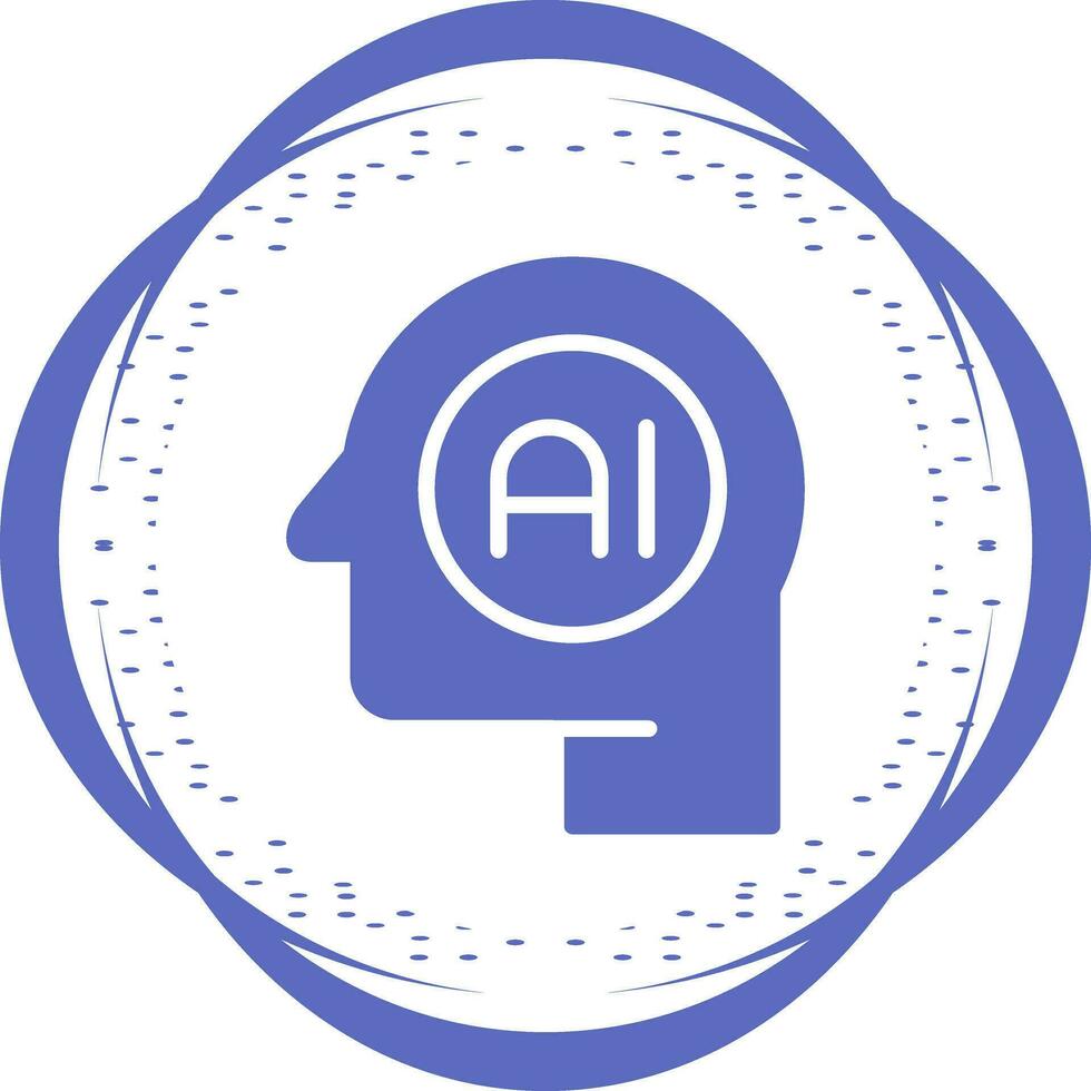 Artificial Intelligence Vector Icon