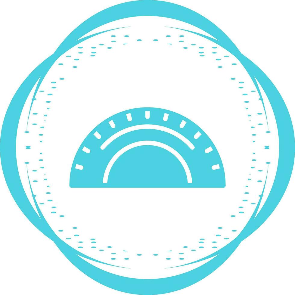 Protractor Vector Icon
