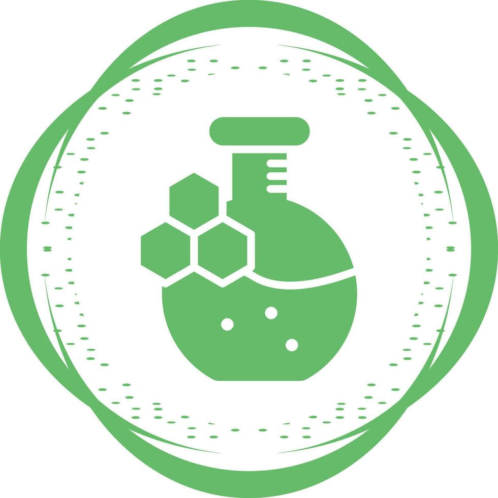 química conjunto vector icono