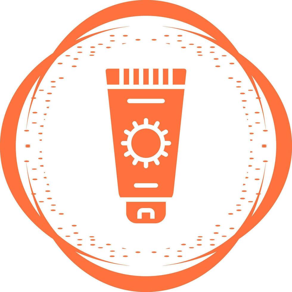Sunscreen Vector Icon