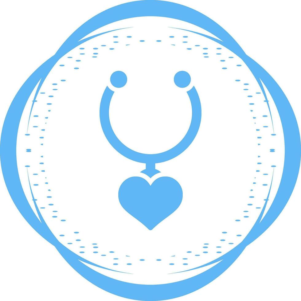 Heart Shaped Locket Vector Icon