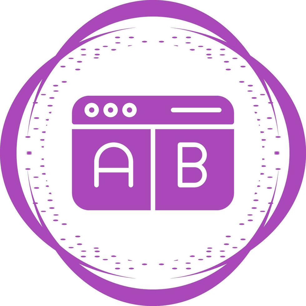Multivariate Testing Vector Icon