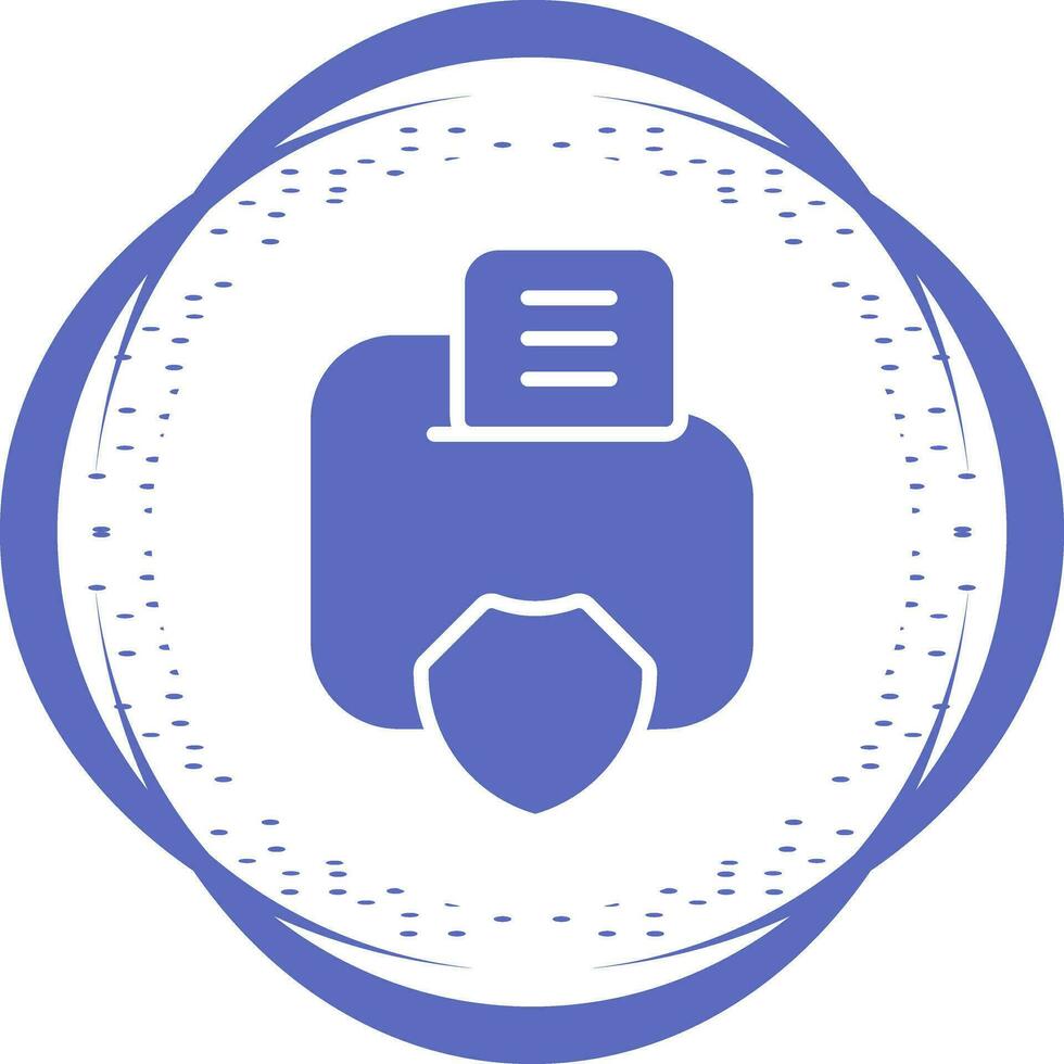 Data Privacy Vector Icon
