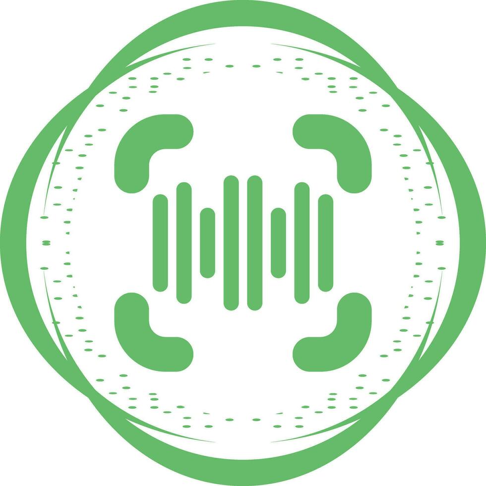 Voice Recognition Vector Icon