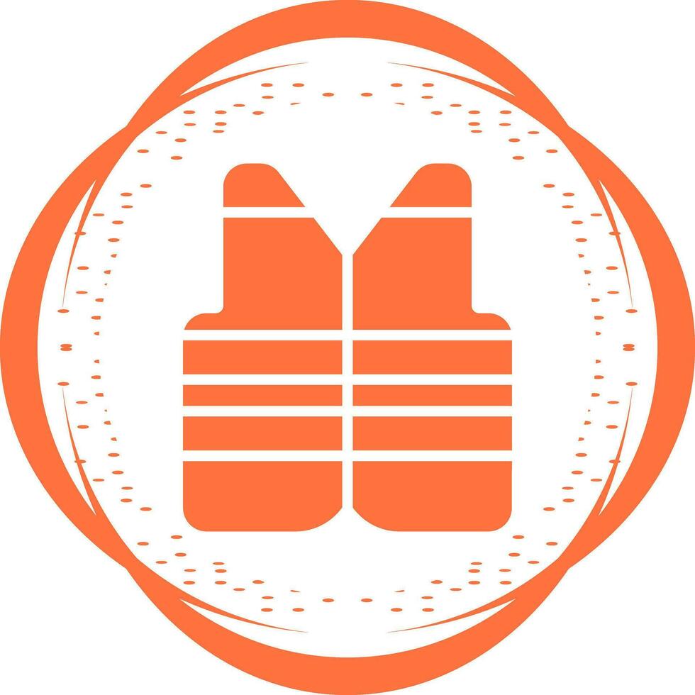 Safety vest Vector Icon