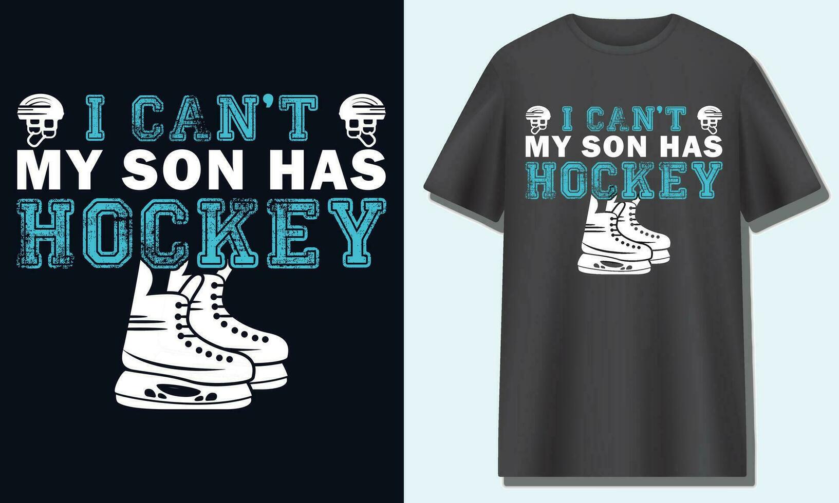 yo hipocresía mi hijo tiene hockey, hockey camiseta diseño vector