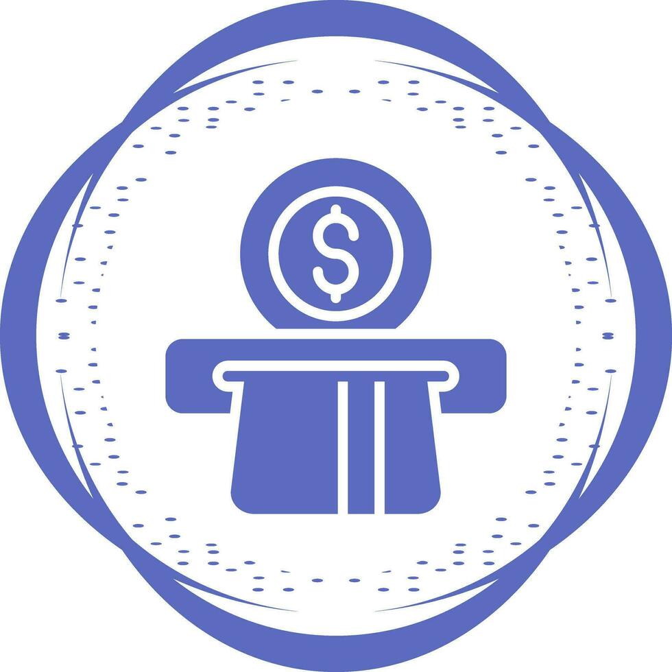 Automated Teller Machine Vector Icon