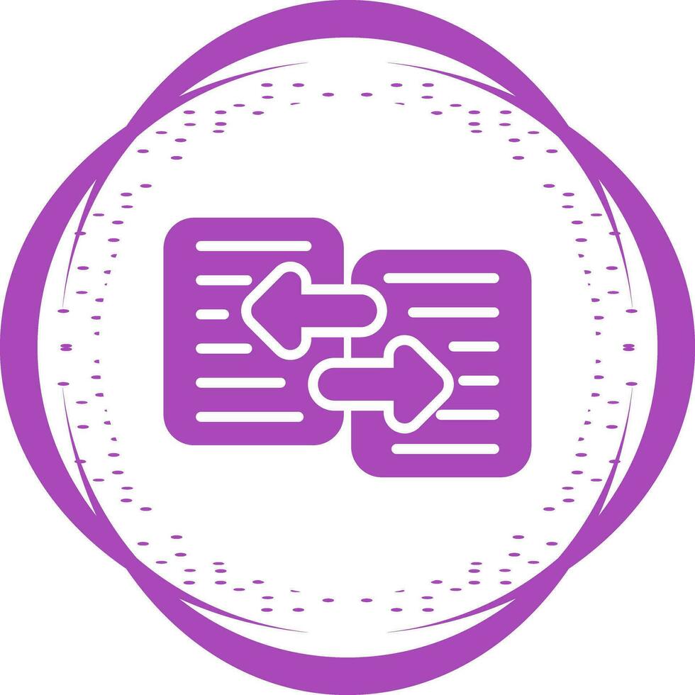 Data Transfer Vector Icon