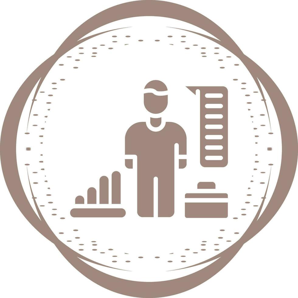 HR Analytics Vector Icon