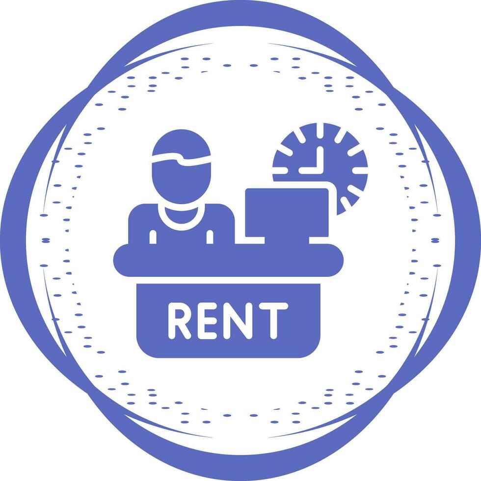 Rental Service Vector Icon