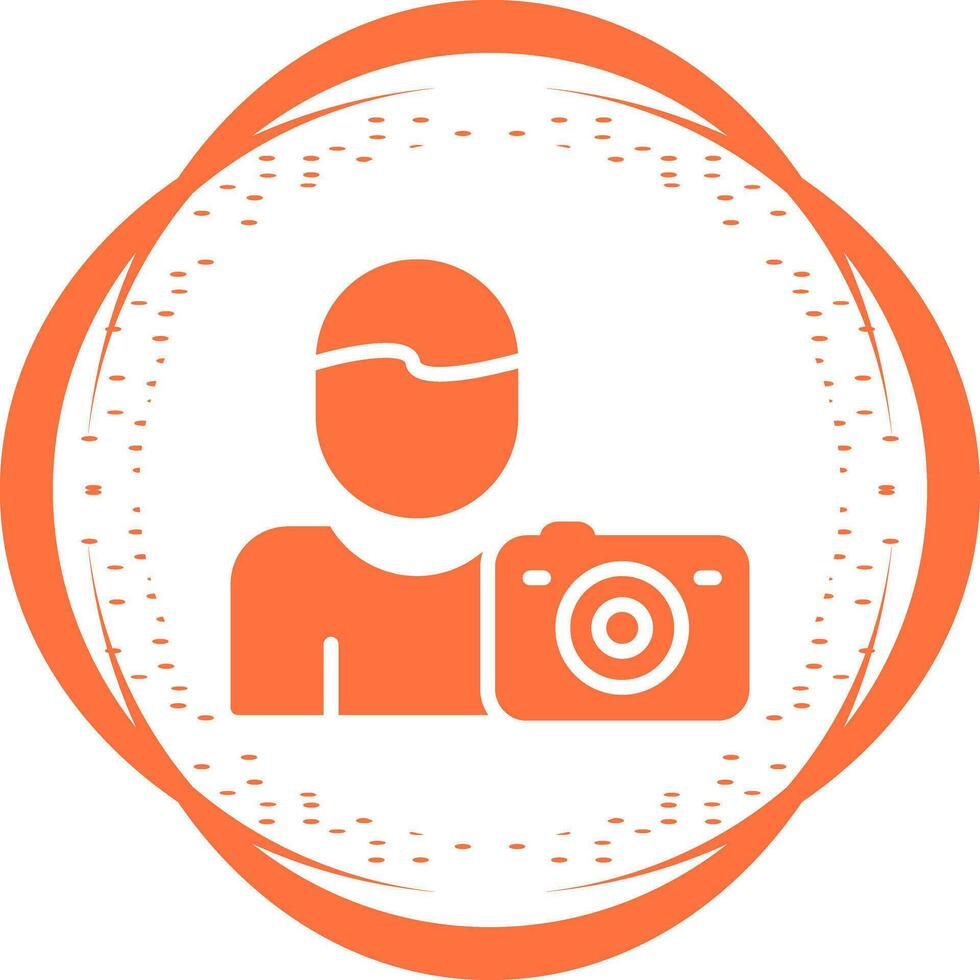 Photographer Vector Icon