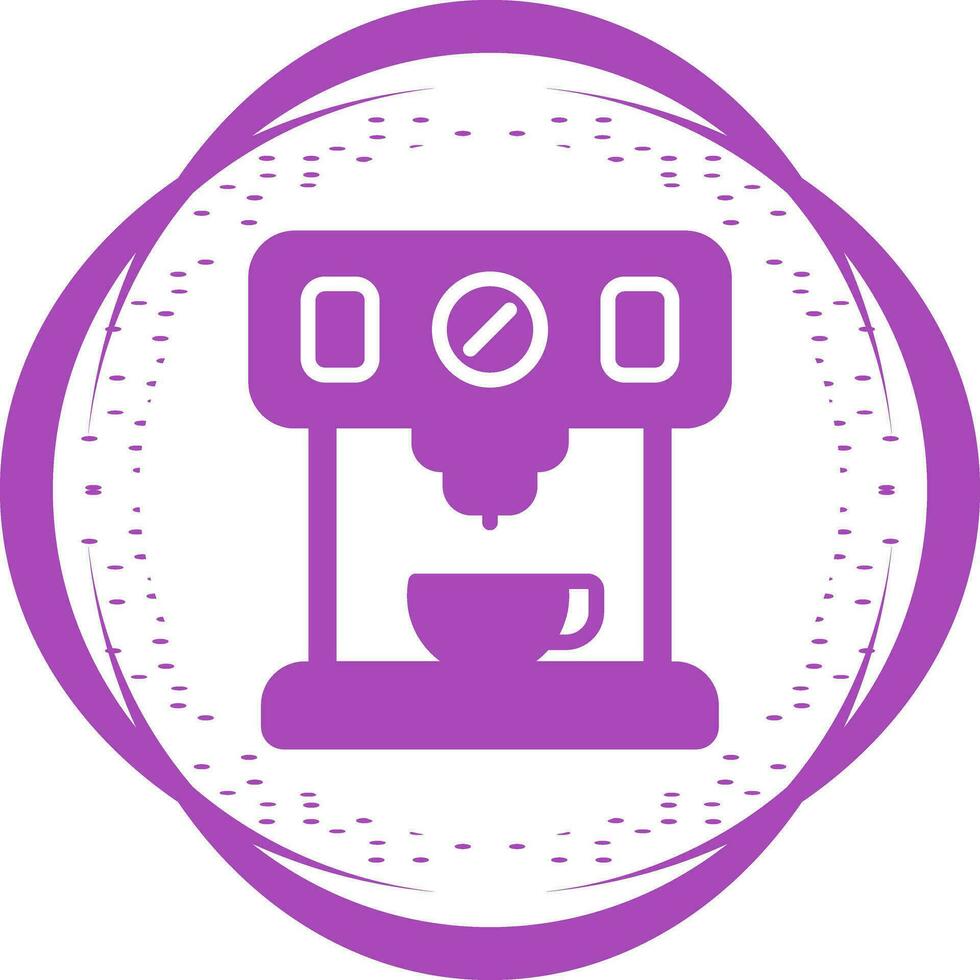 Coffee Maker with Wi-Fi Vector Icon
