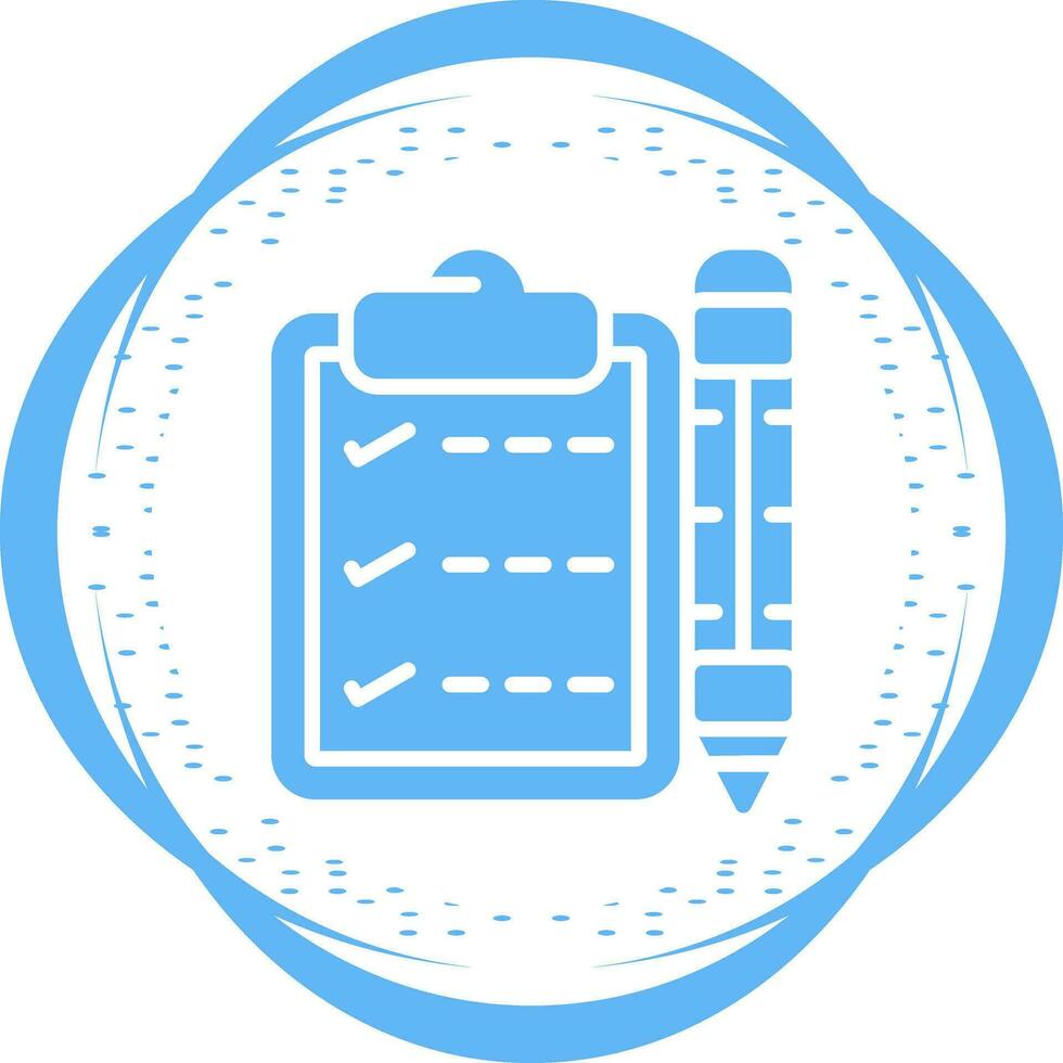 Writing pad Vector Icon