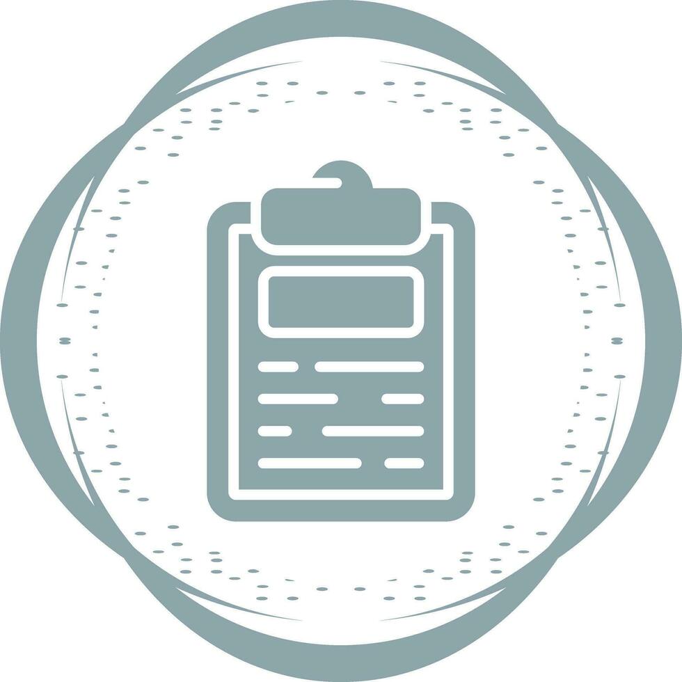 Clipboard Vector Icon