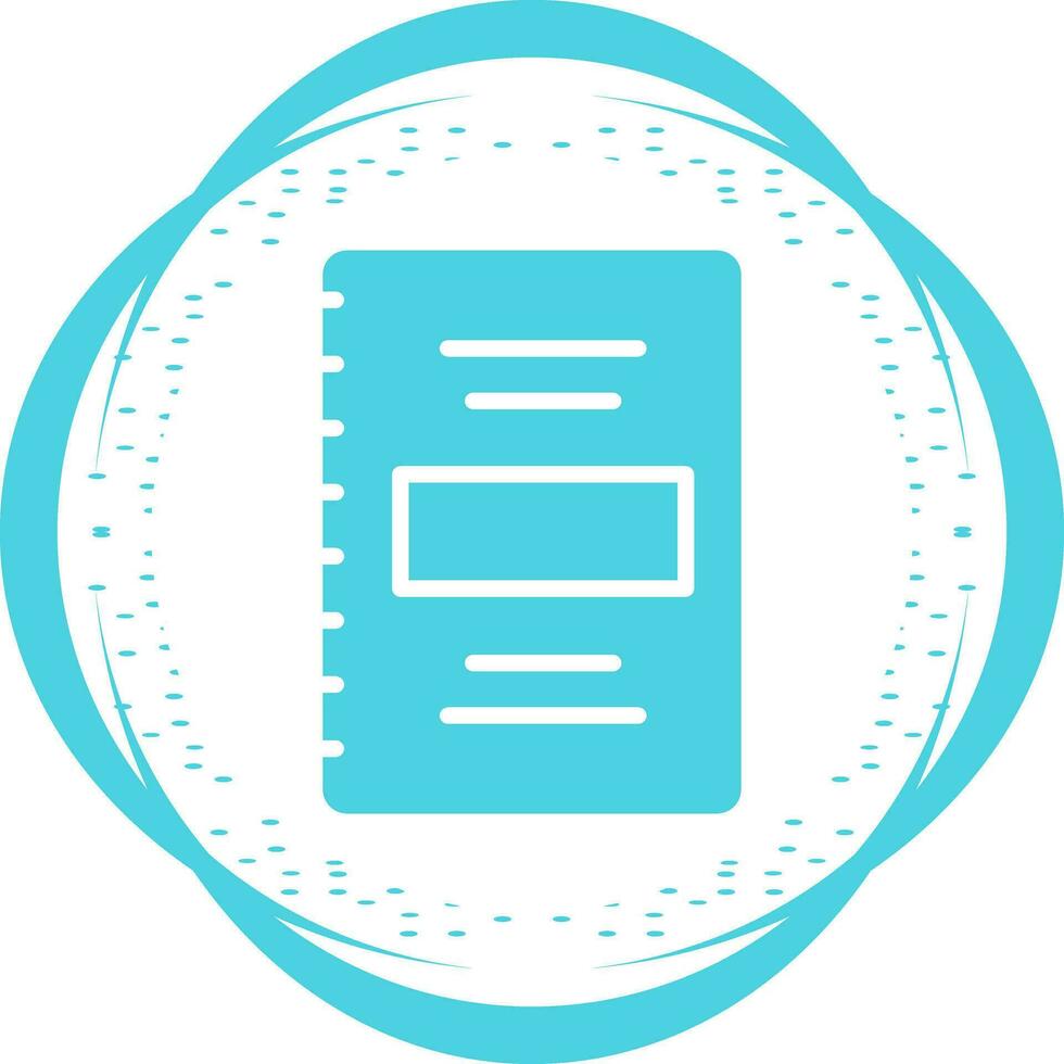 Notebook Vector Icon