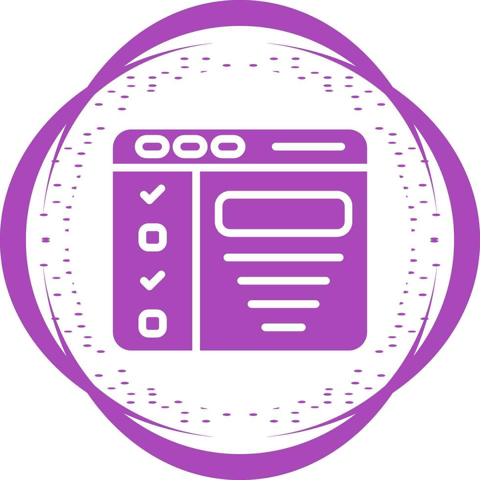 Design Brief Vector Icon