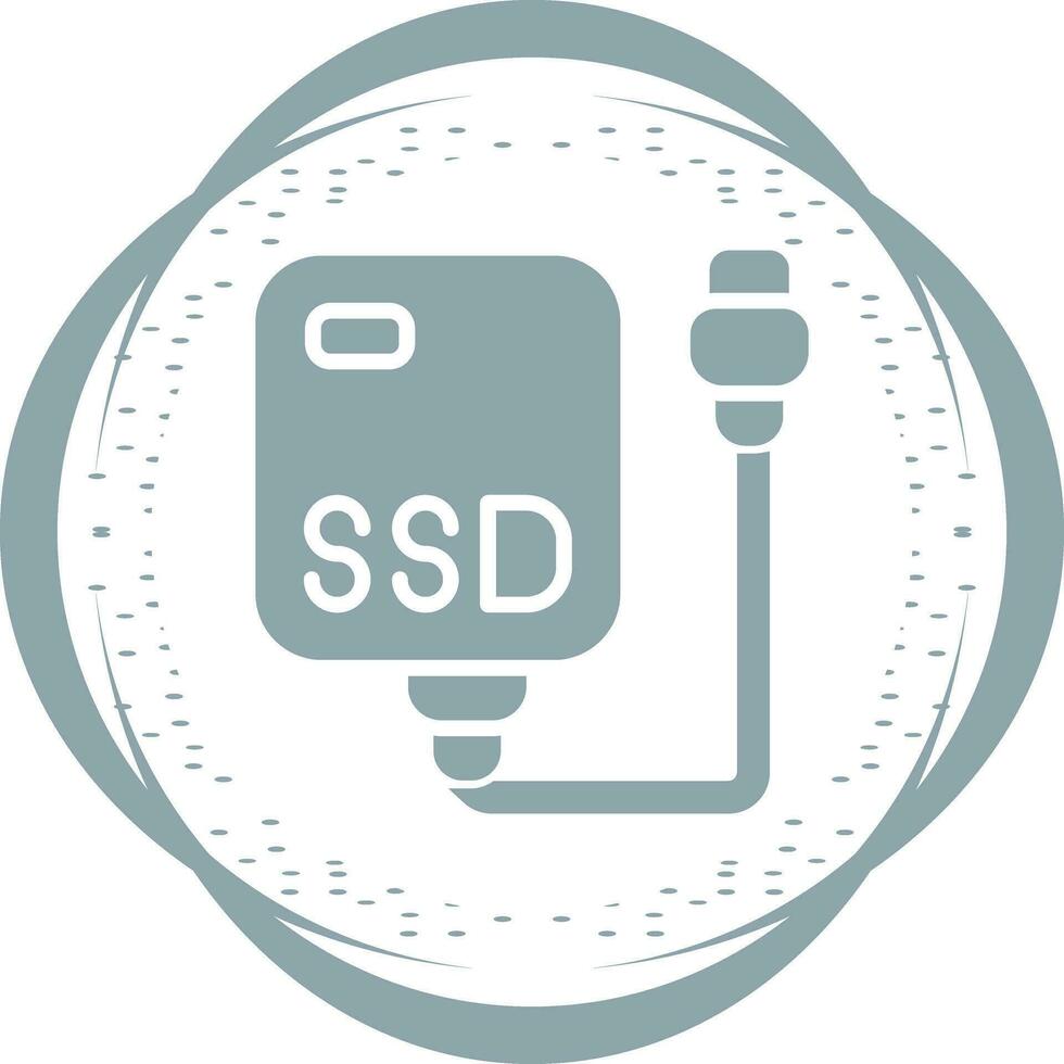 External SSD Vector Icon