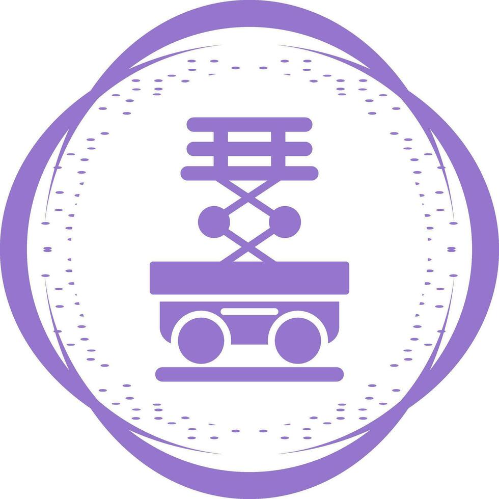 Scissor Lift Vector Icon