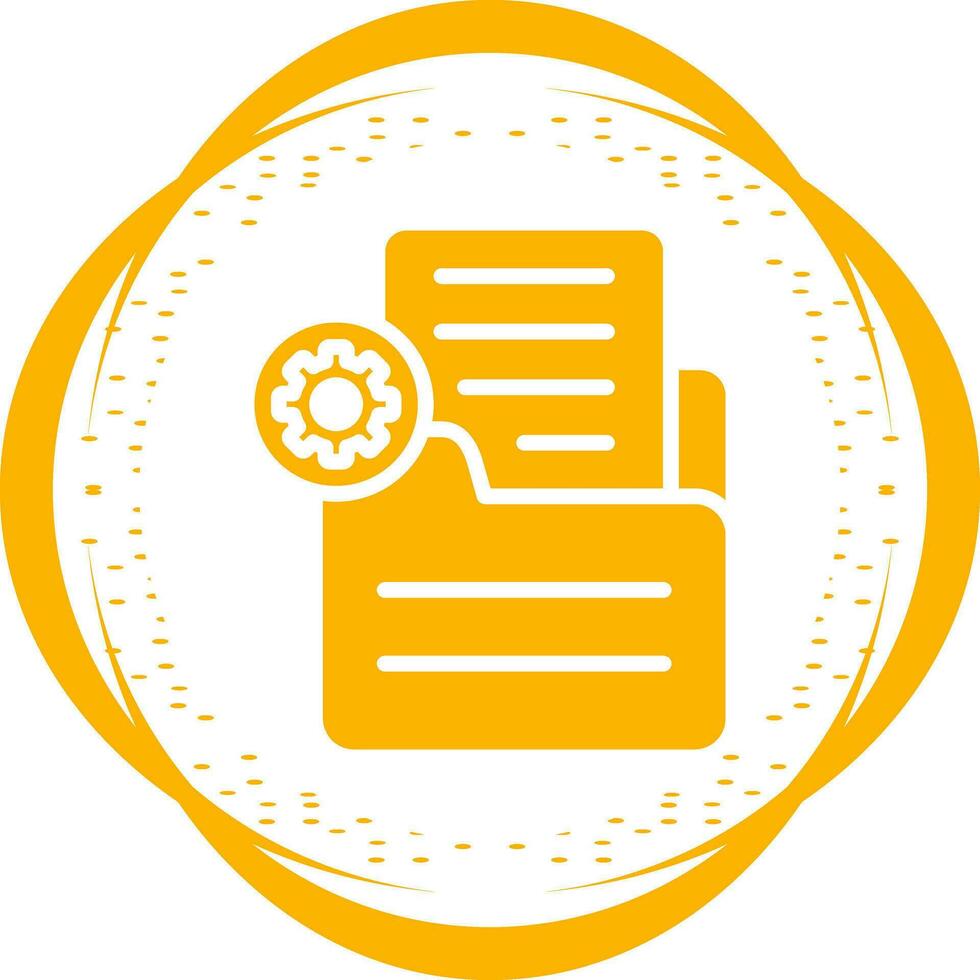Document Settings Vector Icon