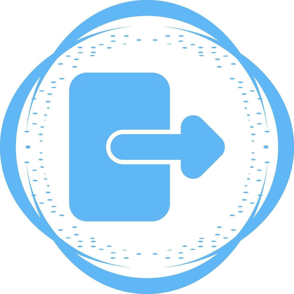 Exit Vector Icon