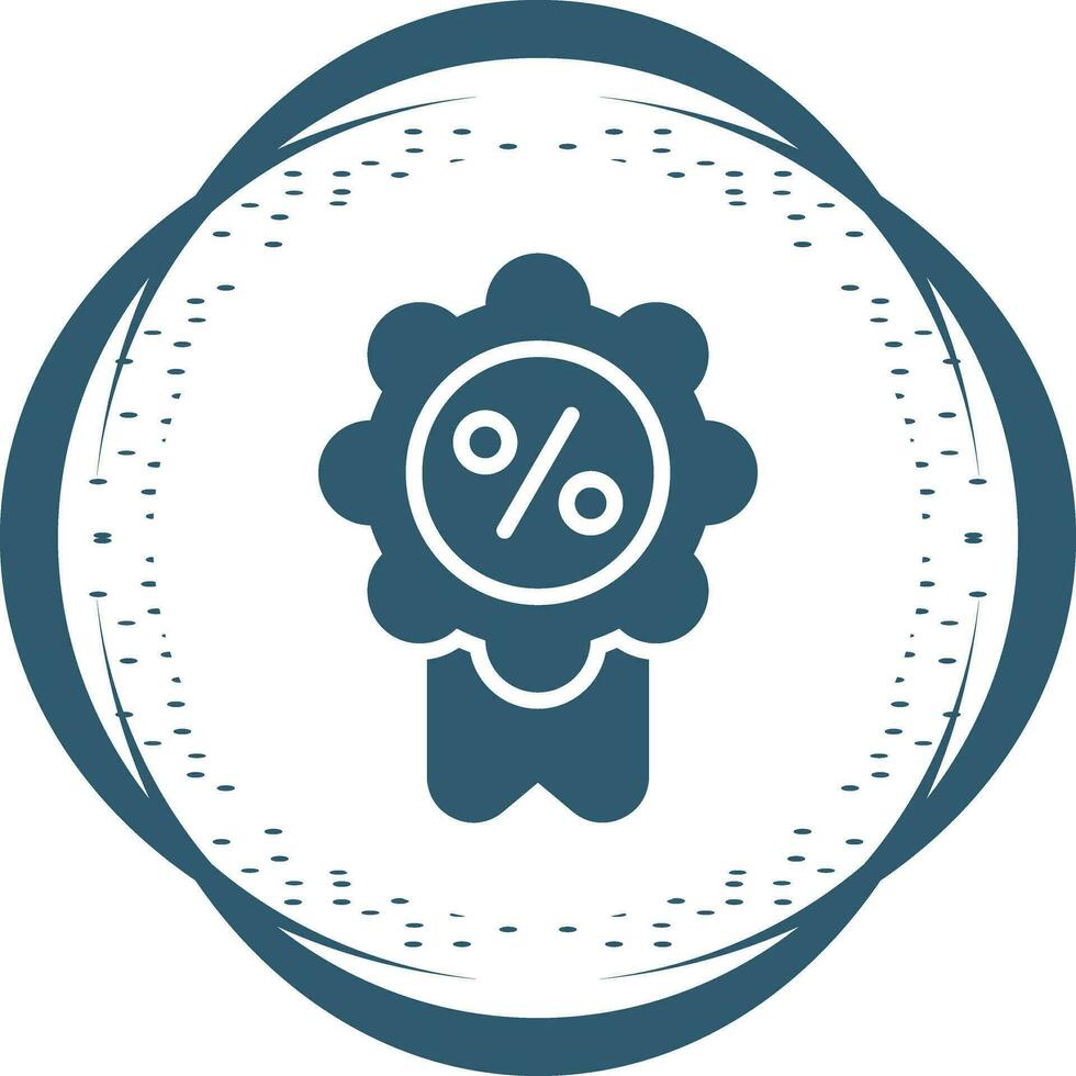 Badge Percent Vector Icon