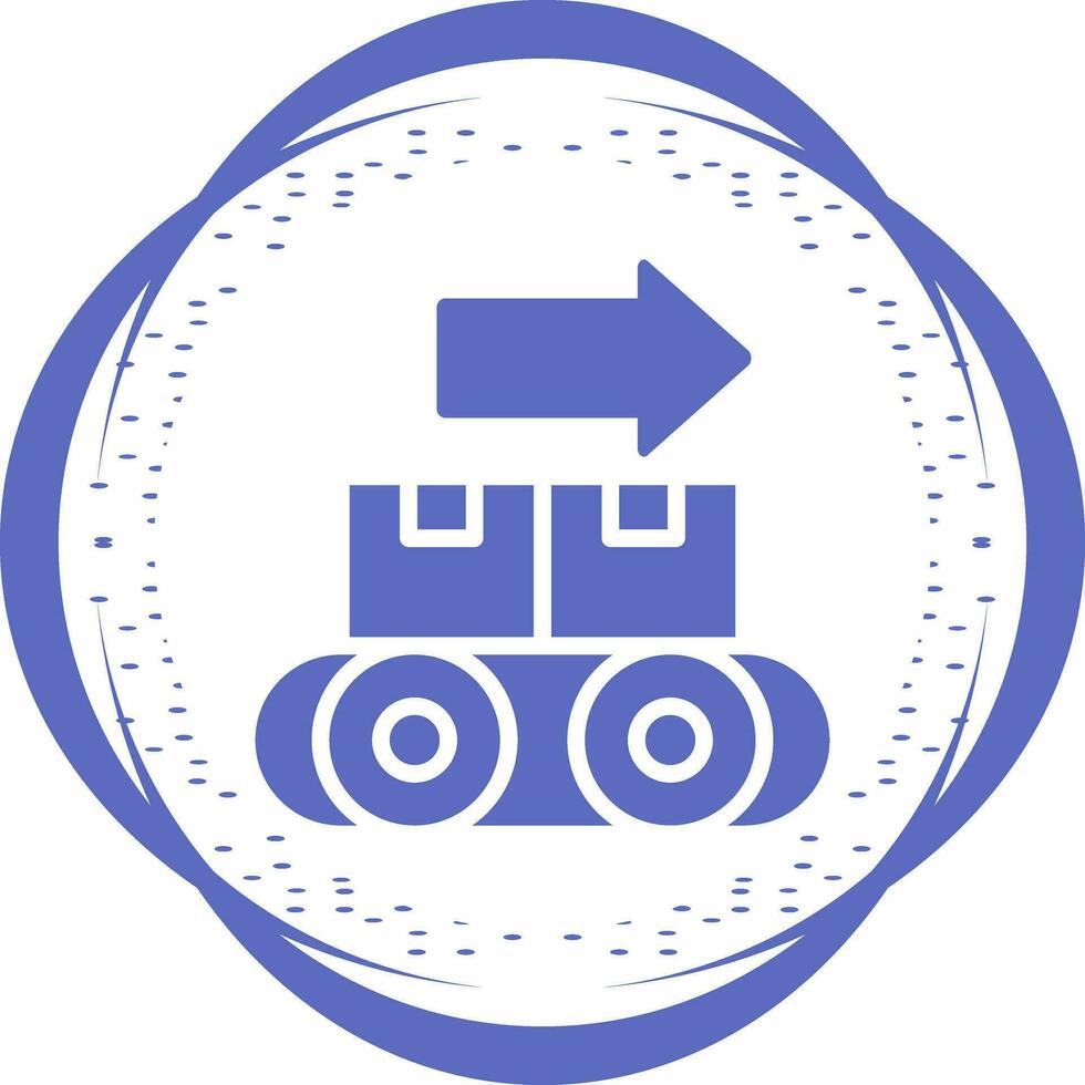 Conveyor Vector Icon