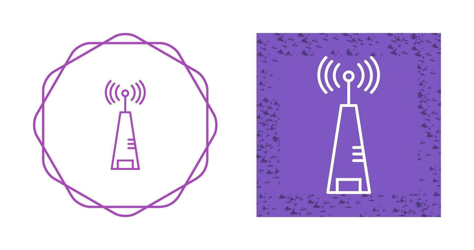 Signals Tower Vector Icon